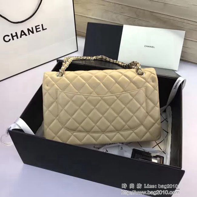 香奈兒CHANEL 升級版A1113全新經典小羊皮金銀鏈條單肩斜挎包 DSC1759